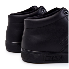 Klassische Ledersneaker für Herren Big Star KK174348 Schwarz 1
