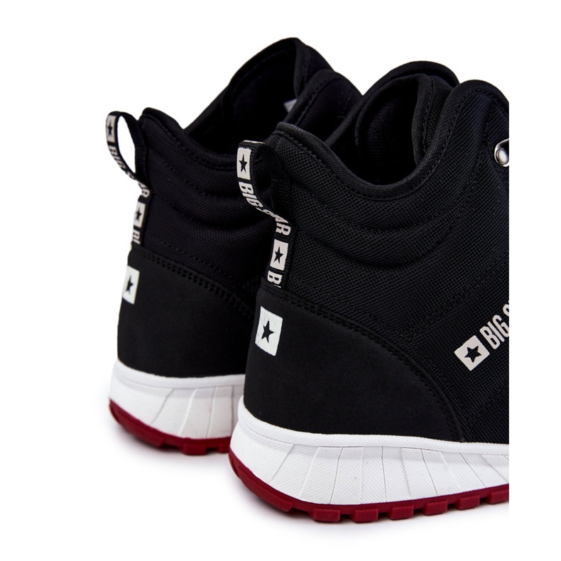 Herren Trekkingschuhe Memory Foam Big Star KK174112 Schwarz 2