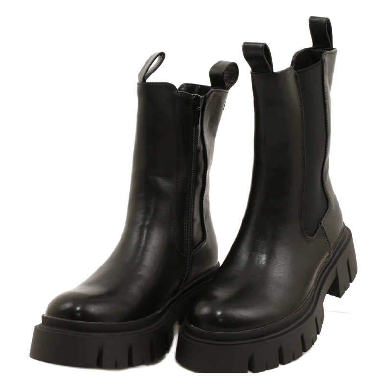 Frauenfell isolierte Arbeiter Evento 22BT35-5040 Schwarz 2