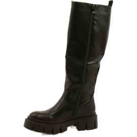 Damenstiefel mit Fellfutter Evento 22KZ35-5089 Schwarz 1