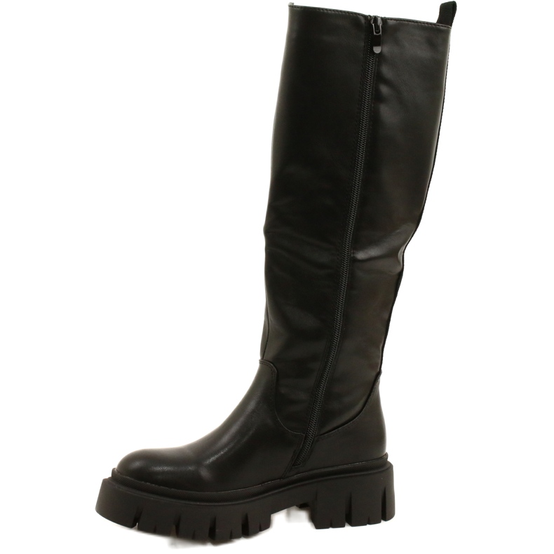 Damenstiefel mit Fellfutter Evento 22KZ35-5089 Schwarz 1