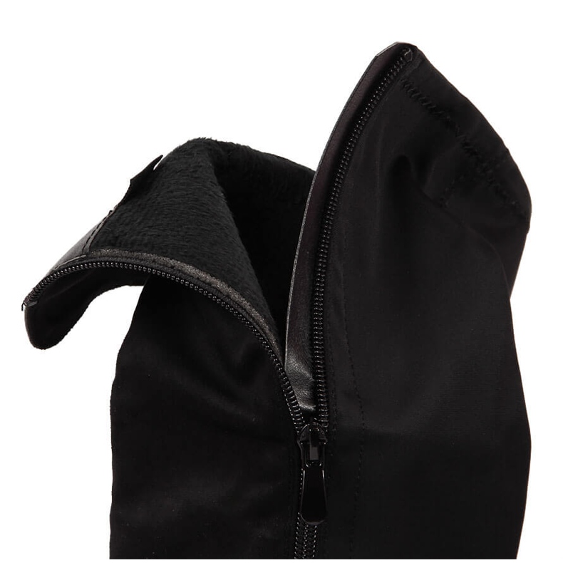 Schwarze Filippo schwarze Wildlederstiefel 2