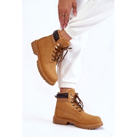 Warme Damenstiefel Camel Lonne braun 2