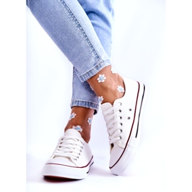 PJ1 Klassische Damen-Turnschuhe Weiß Be Mine 1