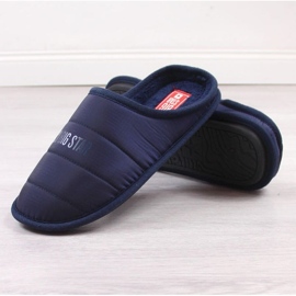 Hausschuhe Big Star KK174361 M INT1775A marineblau 2