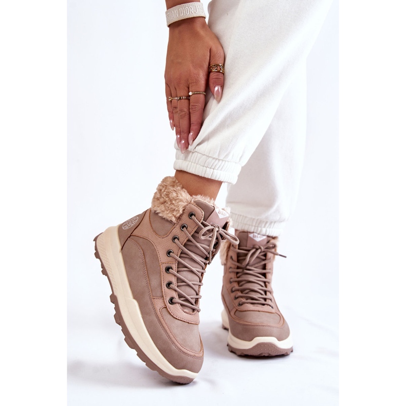 Warme Stiefel Trappers Lee Cooper LCJ-22-44-1363 Rosa 1