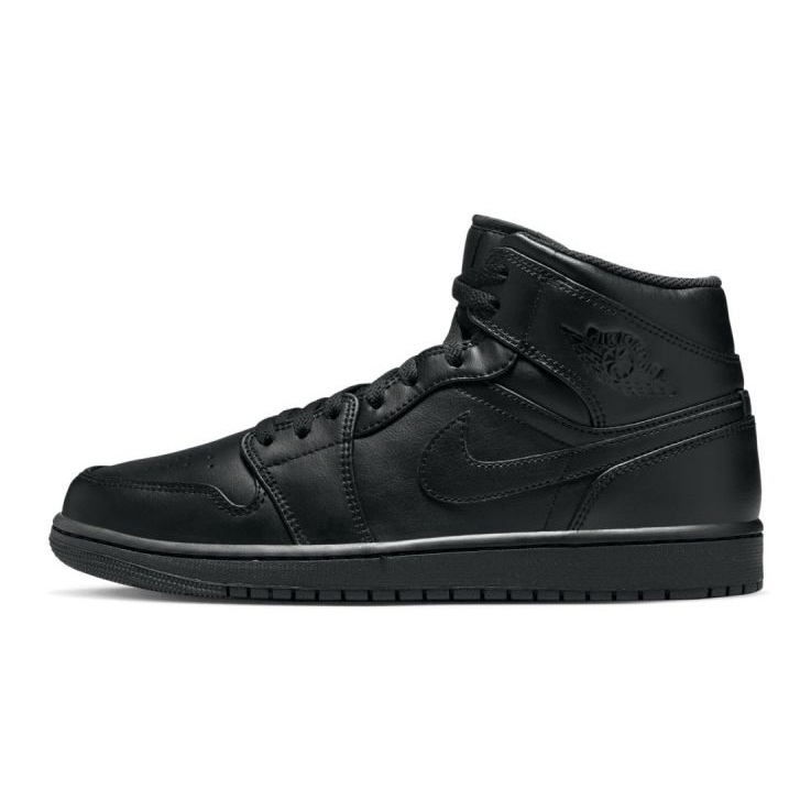 Nike Air Jordan 1 Mid M 554724-093 schwarz 1