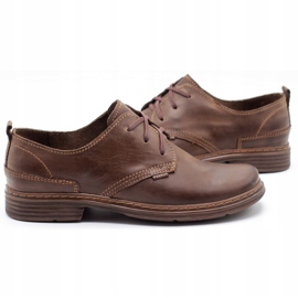 Polbut Herrenlederschuhe 191k Braun 1