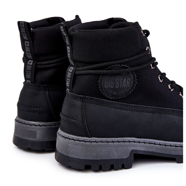 Herrenstiefel Memory Foam Big Star KK174206 Schwarz 1