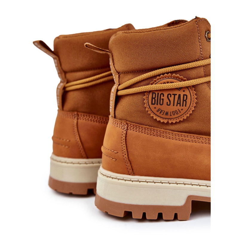 Herren Trapper Memory Foam Big Star KK174203 Kamel braun 1