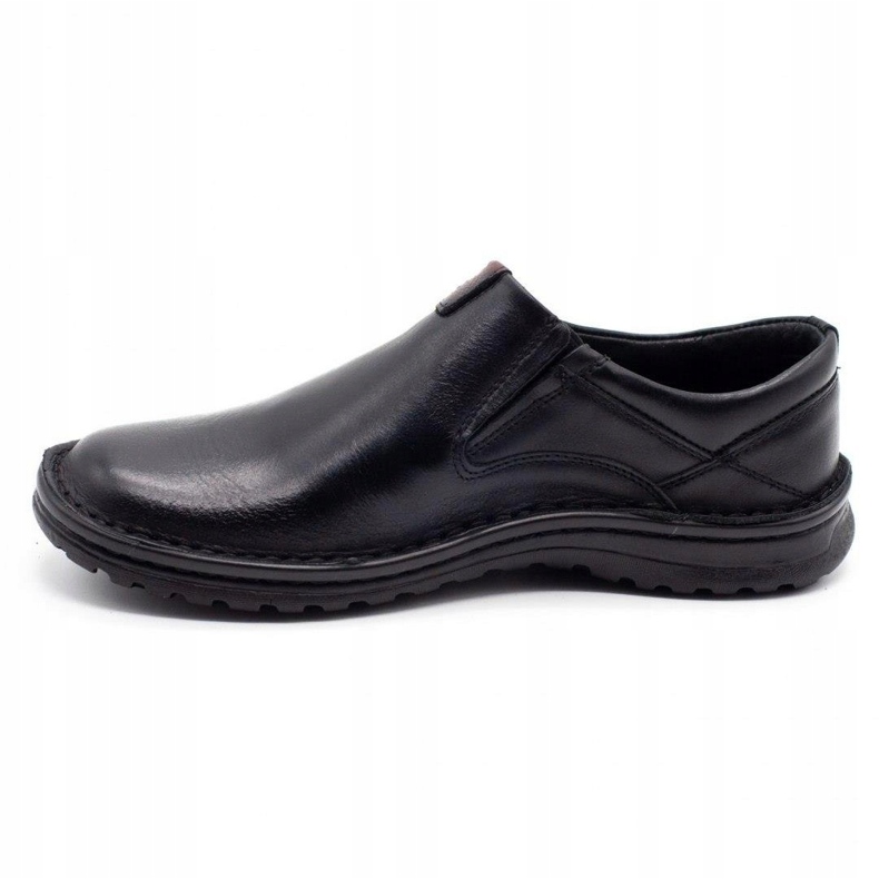 Joker Schwarze Herren-Lederloafer 382 1