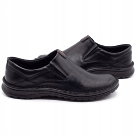 Joker Schwarze Herren-Lederloafer 382 4