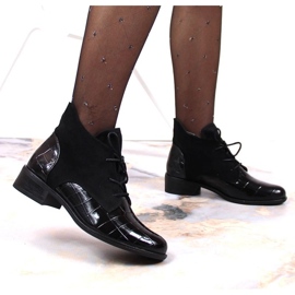 Schnürstiefel Jezzi W JEZ299C schwarz 2