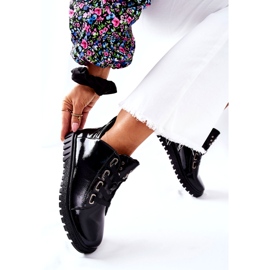 Lackierte Schuhe Sergio Leone PB210 Schwarz 1