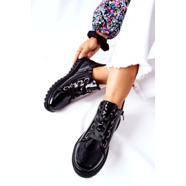 Lackierte Schuhe Sergio Leone PB210 Schwarz 4