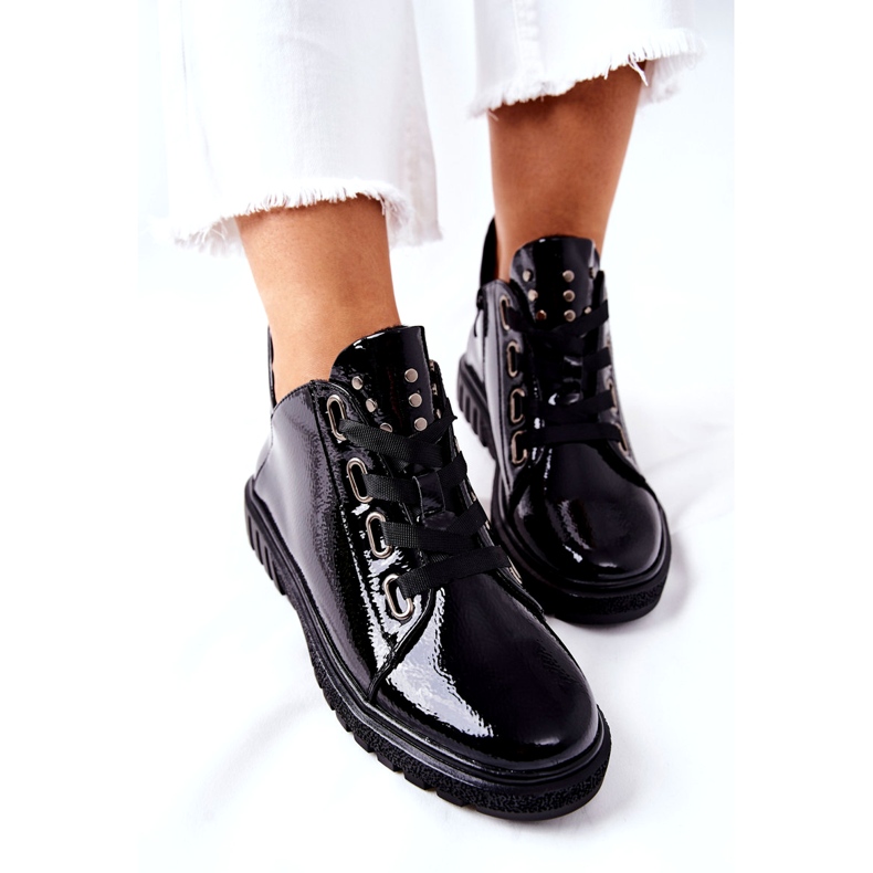 Lackierte Schuhe Sergio Leone PB210 Schwarz 3