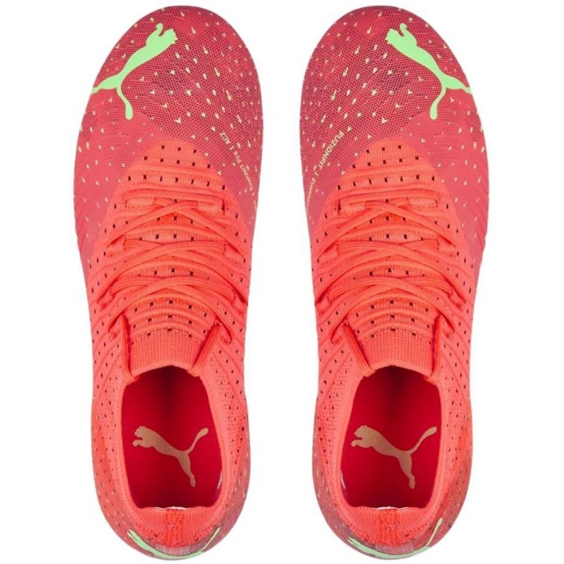 Puma Future 3.4 FG / AG Jr 107010 03 Fußballschuhe orange orangen und rottöne 1