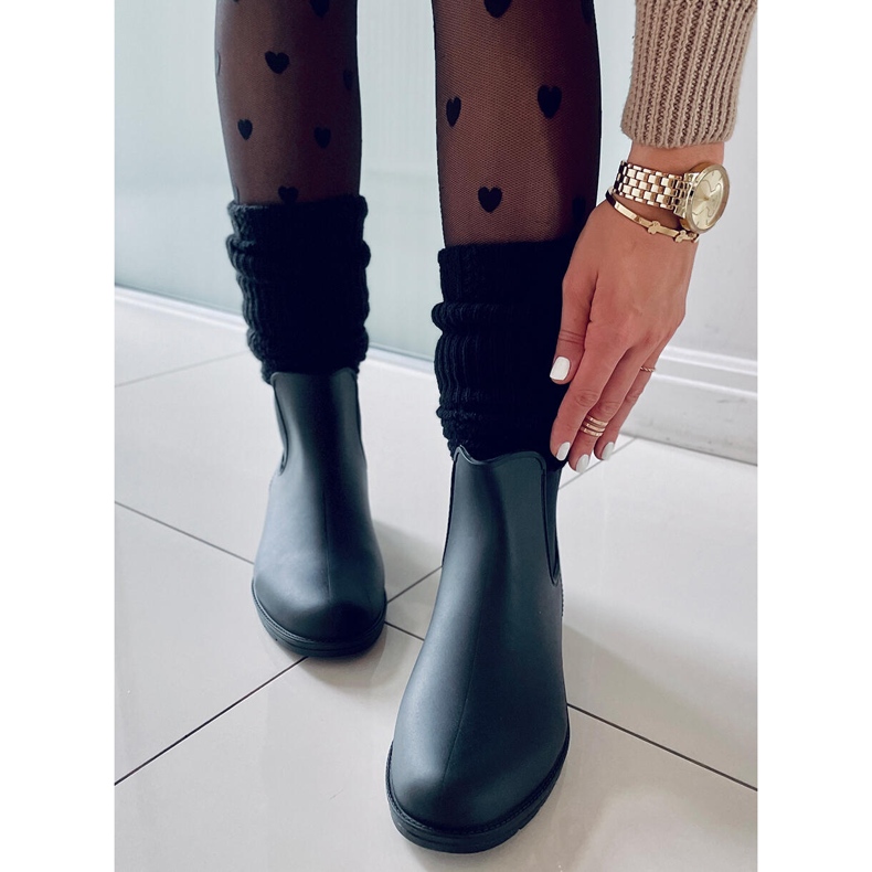 BM Damen-Galoschen Jodhpur Foxy Black schwarz 2