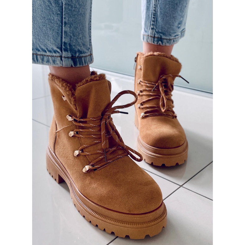 BM Winton Camel Trapper Stiefel braun 2