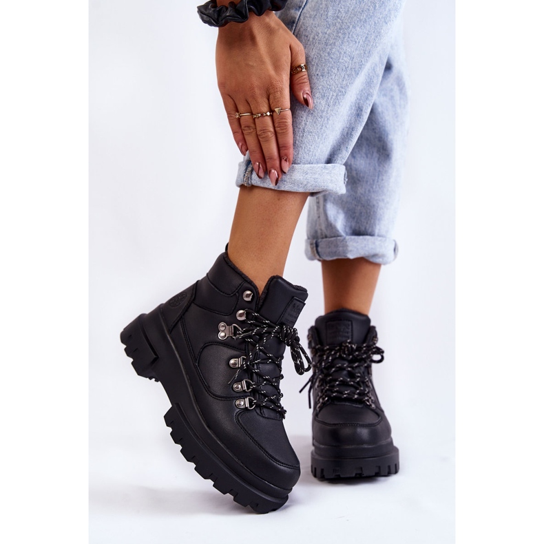 Wanderschuhe für Damen Lee Cooper LCJ-22-31-1435 Schwarz 1