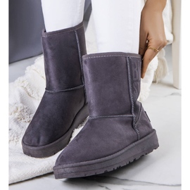 Graue Big Star EE274417 Schneestiefel 2