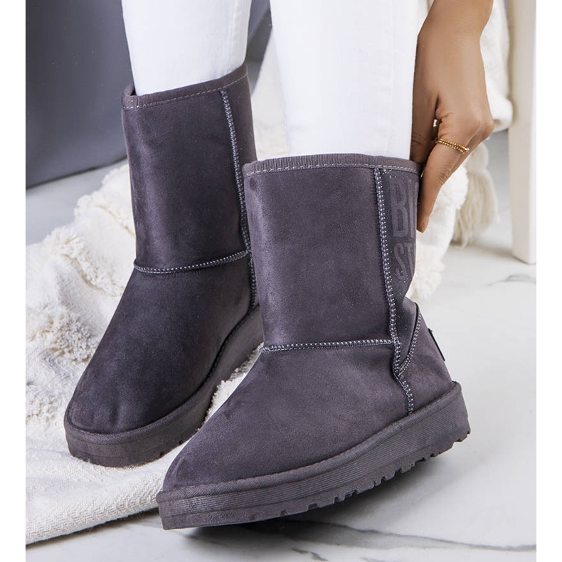 Graue Big Star EE274417 Schneestiefel 2