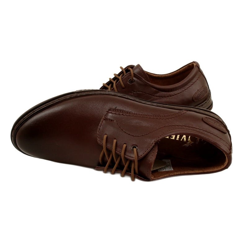 Olivier Herrenlederschuhe 295l braun 4