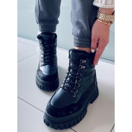BM Renn Schwarze Schneestiefel für Damen 1