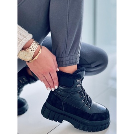 BM Renn Schwarze Schneestiefel für Damen 2