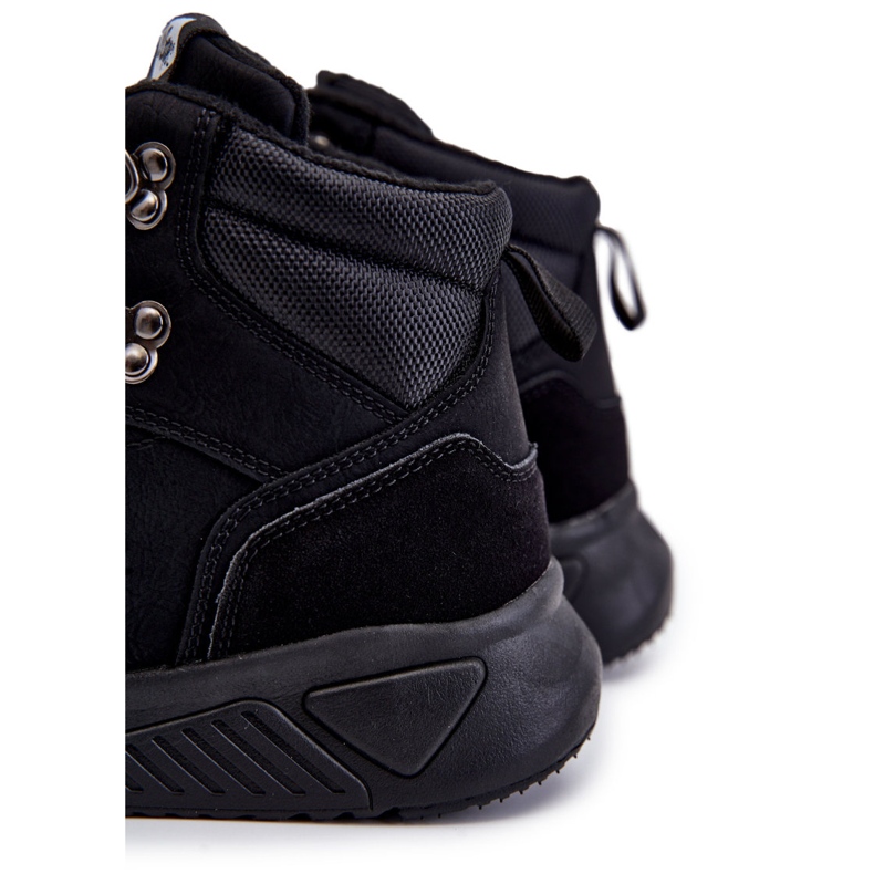 Herrenstiefel Trekking Warmer Stiefel Lee Cooper LCJ-22-31-1457 Schwarz 1