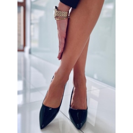 PA1 Anika Schwarz lackierte Damen High Heels 1