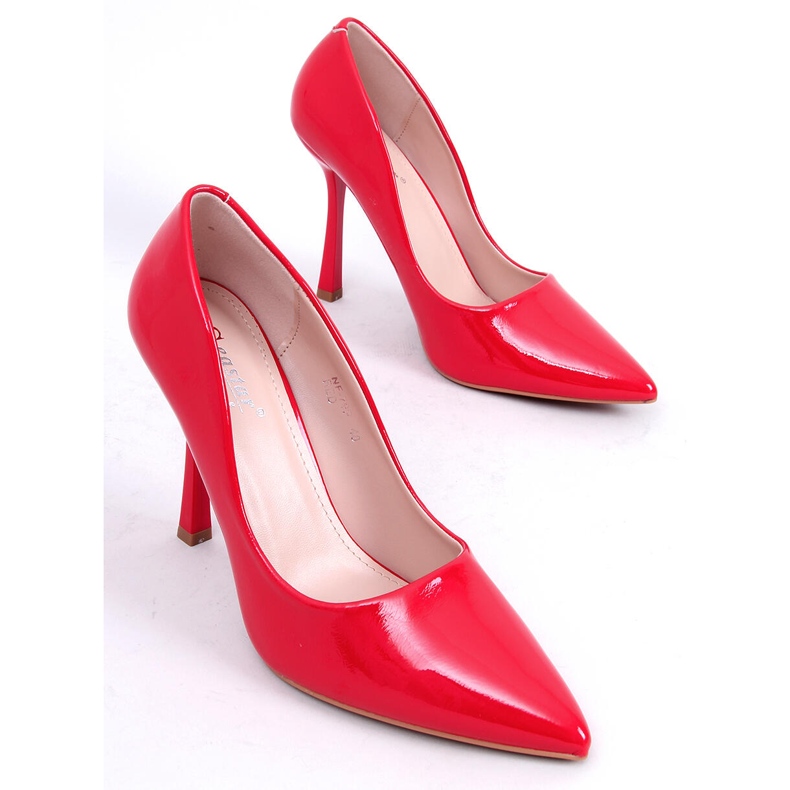PA1 Anika Rot lackierte Damen High Heels 2