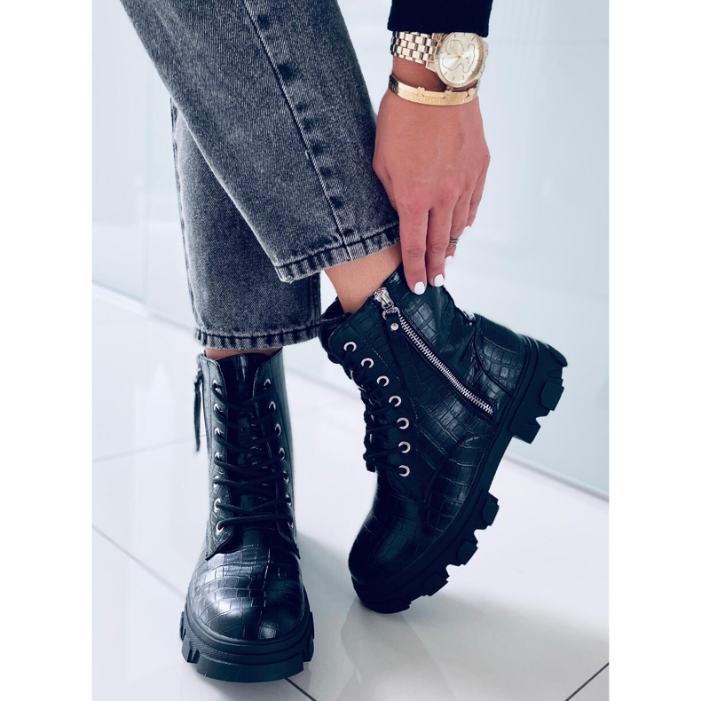 PA1 Will Schwarze Schnürstiefel 2