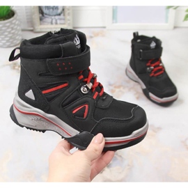 Isolierte Stiefel aus Schafwolle News Jr EVE383A schwarz 1