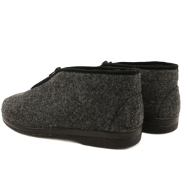 Isolierte Herrenhausschuhe Filz Adanex 22530- PPP6 Grau 3