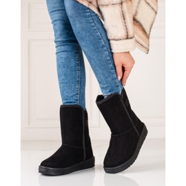 Big Star Damen Mukluki KK274618 schwarz 1