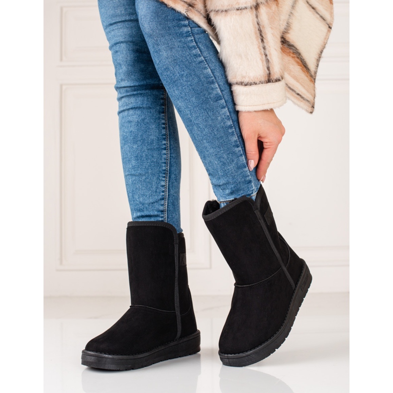 Big Star Damen Mukluki KK274618 schwarz 1