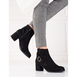 T.Sokolski Wildlederstiefeletten auf dem Sokolski-Posten schwarz 2