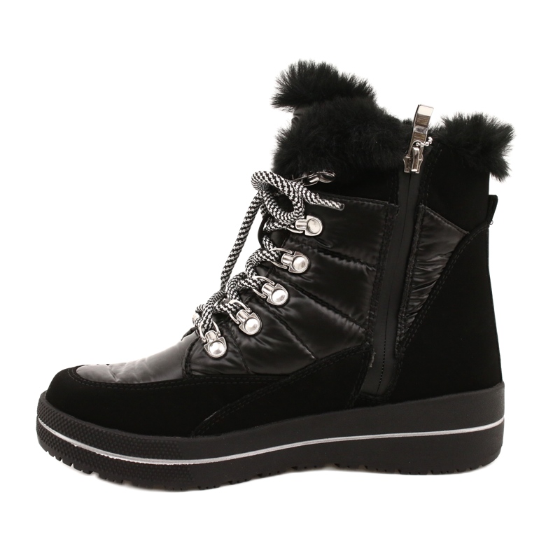 Black Snow Stiefel der Caprice-Frauen wasserdicht 9-26240-29 019 schwarz 1