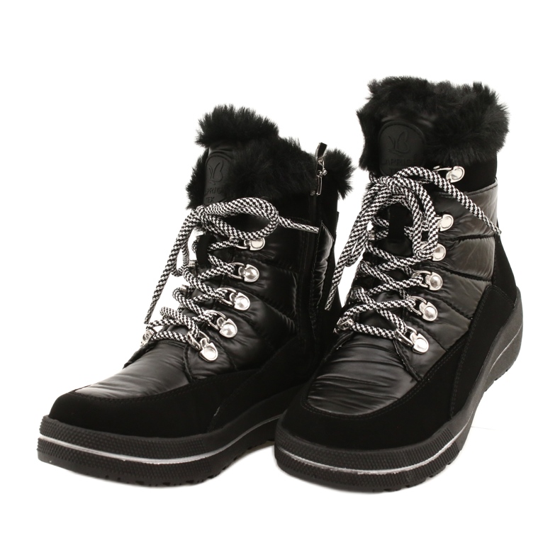 Black Snow Stiefel der Caprice-Frauen wasserdicht 9-26240-29 019 schwarz 2