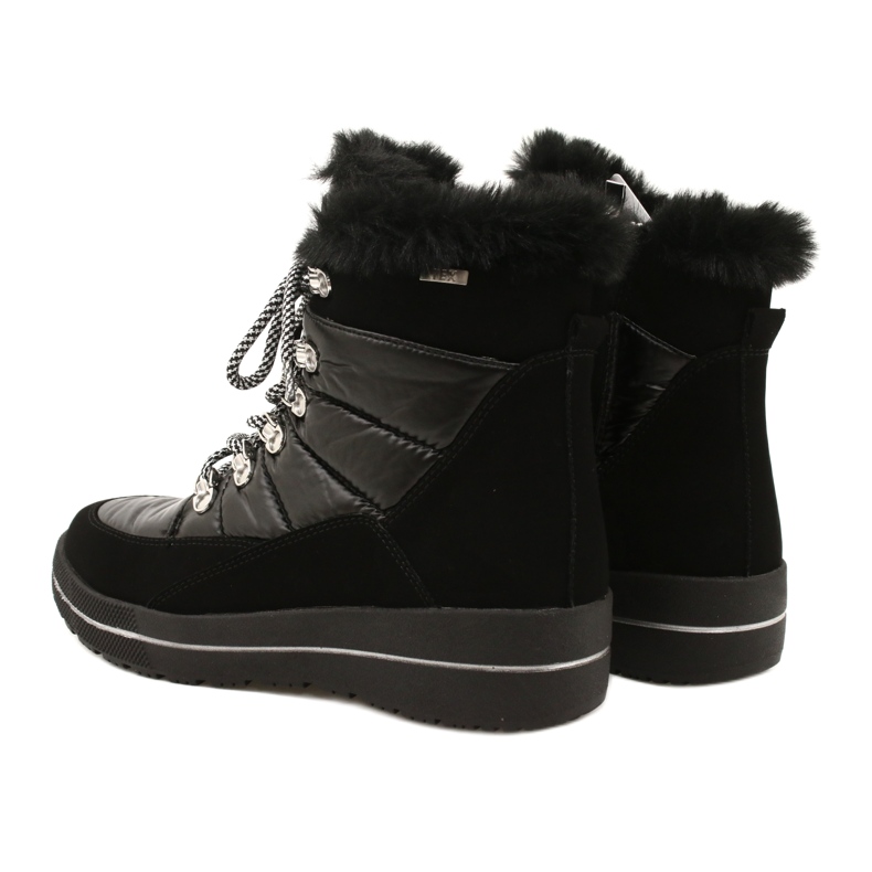 Black Snow Stiefel der Caprice-Frauen wasserdicht 9-26240-29 019 schwarz 3