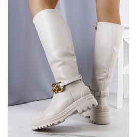 PA1 Cerreto beige isolierte Stiefel 1