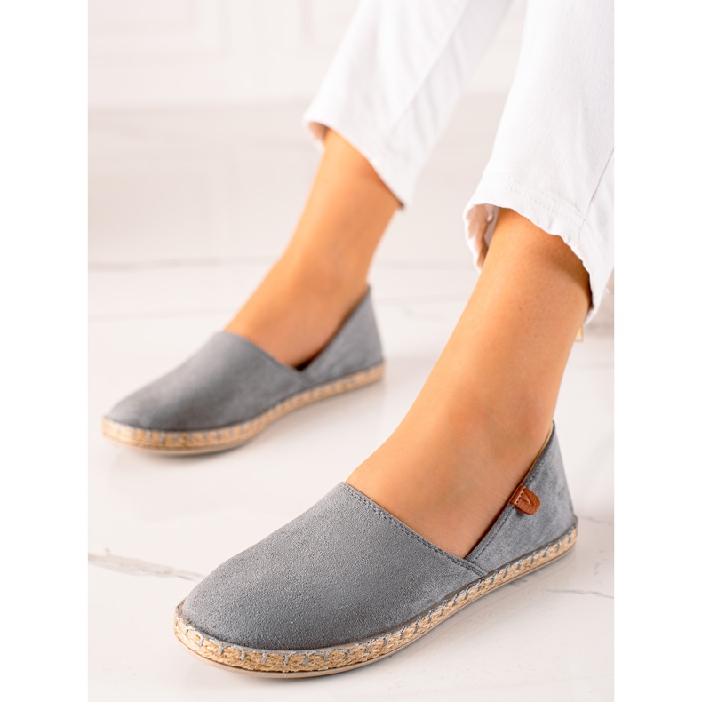 Graue Espadrilles von Vinceza 1