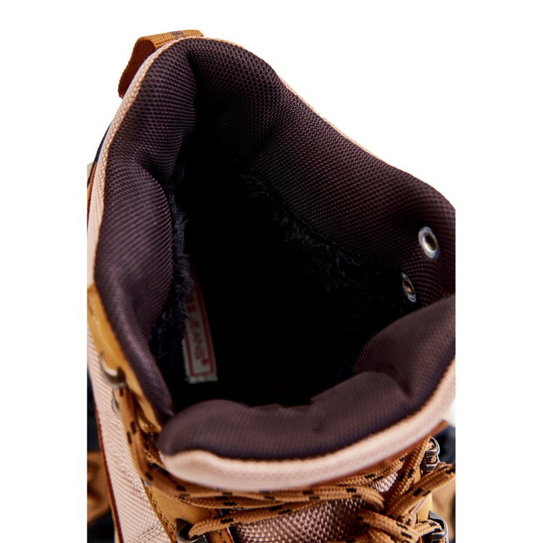 Warme Trekkingschuhe für Herren Cross Jeans KK1R4020C Camel braun 1