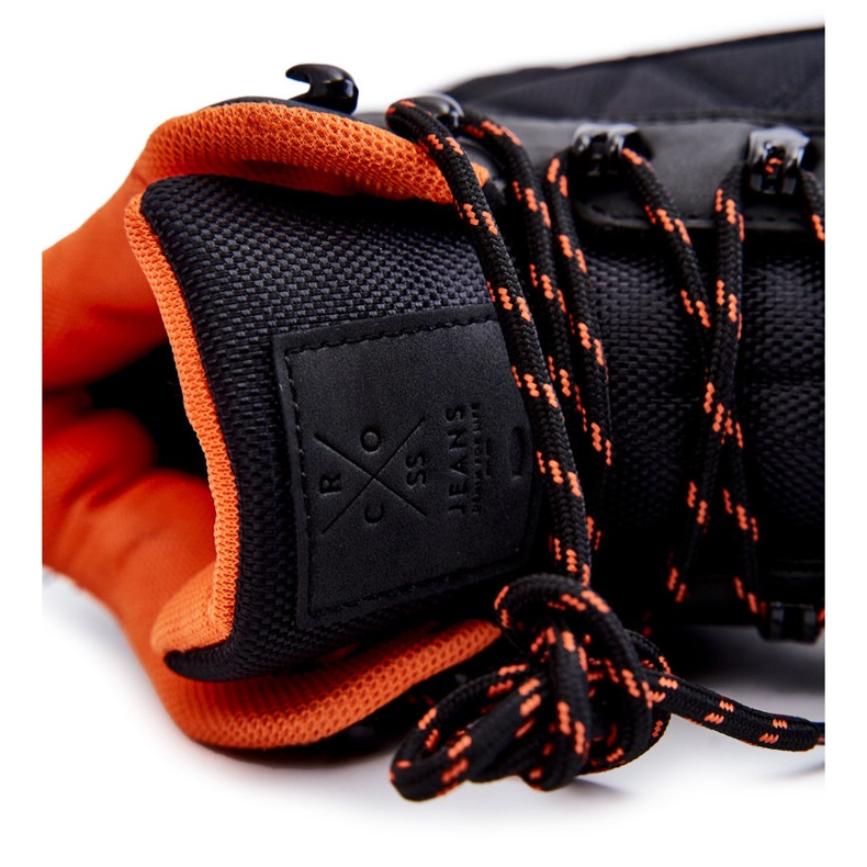 Herren Trekking Warme Stiefel Cross Jeans KK1R4018C Schwarz 1