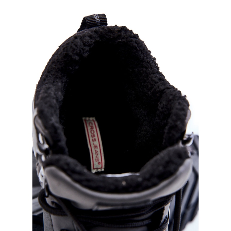 Herren Warme Trekkingschuhe Cross Jeans KK1R4031C Schwarz 2