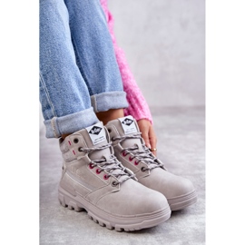Warme Damenstiefel Lee Cooper LCJ-22-01-1373 Grau 4