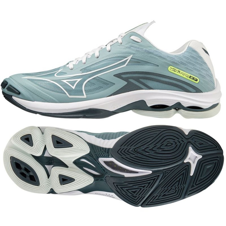 Mizuno Wave Lightning Z7 M V1GA220038 Volleyballschuhe grau grautöne 1