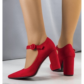 PA1 Rote Pumps an der Keller Post 1