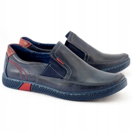 KOMODO Herren Slipper 912 marineblau 2